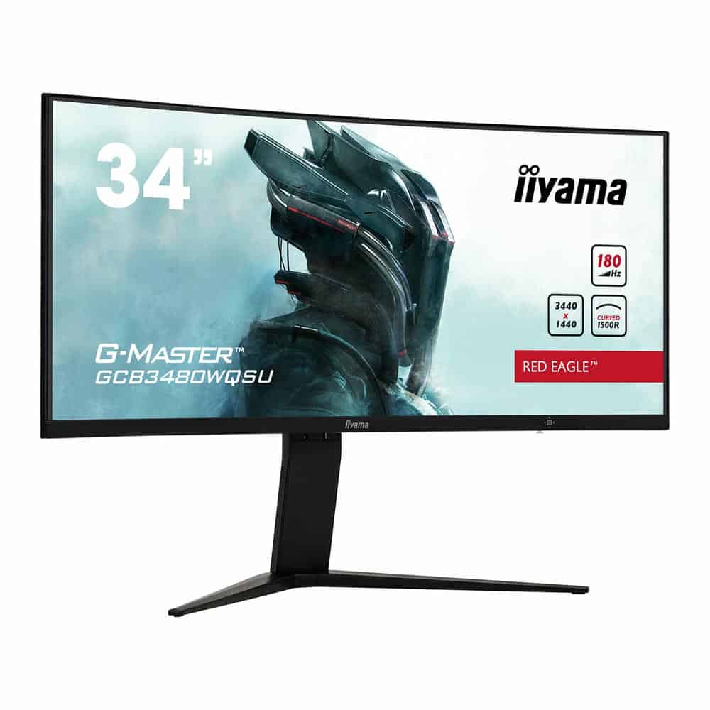 (image for) iiyama G-Master 34" Ultra-Wide Quad HD 180Hz FreeSync Curved VA Monitor